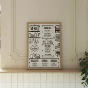 [Namly Design] Poster - Restaurant Menu