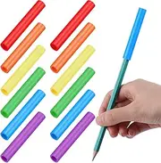 Tinlade 24 Pcs 2.6 Inch Chewable Pencil Toppers Chew Tube for Kid Silicone Chewy Pencil Toppers Sensory Oral Motor Chew Aid for Children Adult Anxiety Autism ADHD Sensory Integration(Bright Colors)