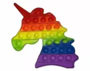Rainbow Unicorn Fidget Popper Sensory Toy