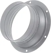 Gadpiparty Flange Connection Pipe for Air Ventilation Ducts Flexible Design for Systems Compatible with Fresh Air and Range Hoods Enhances Heating and Cooling Performance
