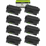 8x High Yield CF280X Black Toner Fits For HP Laserjet Pro 400 M401a M401d M401dw