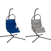 Outsunny Hanging Hammock Swing Chair with PA Coating Cushion