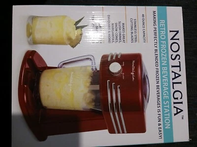 Nostalgia Retro Frozen Beverage Station
