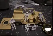 US Military 5 Special Forces Soldiers 1/35 Scale 3D Resin Printed Model Kits Toy