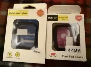 Apple Watch 4/5/6/7/8/9/SE Case Screen Protector Cover 40mm 44mm 41mm 45mm