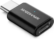 Bypass Motorcycle Carplay Bluetooth Headset Adapter with Passthrough USB-C Charg