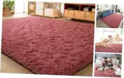 Ultra Soft Indoor Modern Area Rugs Fluffy Living Room Carpets 6' x 9' Blush