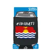 Kiribati Country Flag Nationality - Stubby Holder With Base