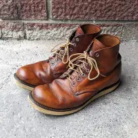 在飛比找Yahoo!奇摩拍賣優惠-red wing 9111 us9.5 瘋馬皮 牛革 紅翼 