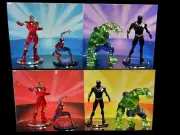 Swarovski hulk spider man iorn man black panther Crystal Display