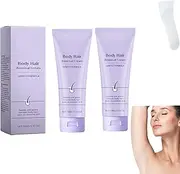 New Body Hair Removal Cream with Spatula Applicator, 2025 Upgrade Facial Hair Removal for Women, Fast Body Hair Removal Cream, Gentle Hydration, With Scraper (2 pcs)