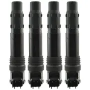 4Pcs 129700-4180 21171-1286 21171-0028 Ignition Coil for ER-6F ER-6N 1000 Z1000 Z750 -12R 650 Black