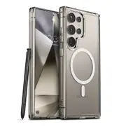 VRS DESIGN Galaxy S24 Ultra Case, Genuine VRS DESIGN Magsafe Crystal Mixx MagSafe Compatible Cover for Samsung