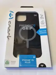 New Speck Presidio 2 Grip MagSafe Case - iPhone 15 Plus/14 Plus (Black)