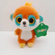 Aurora World Yoohoo Orange Pookee Meerkat Plush Soft Toy 6" Stuffed Animal