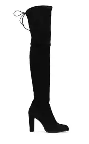 Stuart Weitzman Womens Highland Thigh High Boots Size 38.5 Black