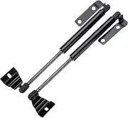 HDVCRNBAVW 1Pair Car Front Engine Cover Bonnet Hood Shock Lift Strut Bars Support Rod Arm Gas Hydraulic for Toyota for Hilux for Vigo SR5 2005-2012 strut(Black)