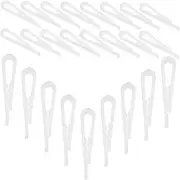 HOODANCOS 100PCS Simple Shirt Clips Toothed Alligator Clips for Garment Fixing for Shirts Pants and Socks Reliable Clamps for Daily Use and Special Occasions