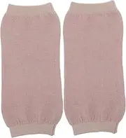 Anneome Men's Women's Knee Pads Kneecap Warmth Elastic Weave Sleeves for Sports Size Tan 2 Pack