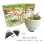 靜岡 みのり園 釣魚貓咪 茶包 煎茶 綠茶 杯緣子
