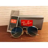 在飛比找蝦皮購物優惠-全新正品RayBan金屬太陽眼鏡RB3447