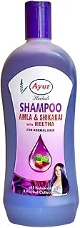 Ayur Herbals Amla Shikakai Reetha Shampoo 1 Litre