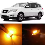 Alla Lighting Rear Turn Signal Light 7440 Amber LED Bulb for Nissan Rogue/Select (for: Nissan)