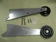 Cub Cadet Wheelie Bars with Wheels by Hooker Hitch WB0202 Pulling Garden Tractor