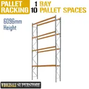 PALLET RACKING - 1 Bays 6096mmH - Dexion Compatible Storage HEAVY DUTY shelving