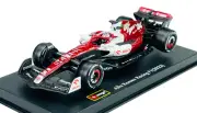 BBURAGO F1 ALFA ROMEO ORLEN TEAM C42 #24 GUANYU 1:43 FORMULA 1 PLASTIC CASE NEW