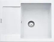 Kitchen Sink Made of Granite (Fragranite) with a Single Bowl from Franke Maris MRG 611-62 - White Polar - 114.0676.030