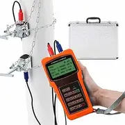 TUF-2000H Handheld Ultrasonic Flow Meter, Digital Clamp-On Flowmeter with TS-2/TM-1/TL-1 Transducers, Measures DN15–DN6000mm Pipes, LCD Display