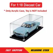 Display Case for 1:18 CLASSIC HOLDEN HX LE COUPE OPALINE BLUE Diecast Car