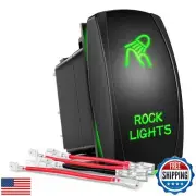 GOOACC Rock Lights Rocker Switch Led Light Bar Switch 5Pin Laser On Off SPST