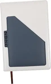 NOLITOY Simple Notepad Planner Elegant Cover Daily Planner Tabs Household Lightweight Organizer
