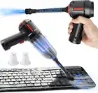 Computer Vacuum Cleaner Compressed Air Duster Blower Handheld Cordless Car Ho