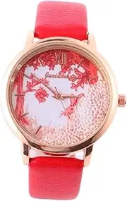 [NIYANGLE] 1pc Bunny Quartz Watch for Women Cute Design Wristwatch for Girls Teens Skin-friendly Quartz Movement for Daily Wear Outdoor Activities Red