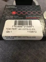081122TB-H TCM OIL SEAL REPLACEMENT FOR 471539 NATIONAL 0.812" x 1.250" x 0.250"