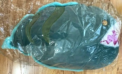 NWT Soft Eel Green 17" Stuffed Plush Animal Fish Doll Toreba Nihon Auto Toy NAT!