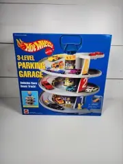 NEW IN BOX/SEALED 1995 Hot Wheels 3-Level Parking Garage Vintage Mattel