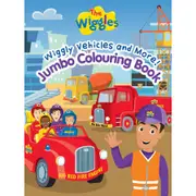 The Wiggles: Wiggly Vehicles and More! Jumbo Colouring Book