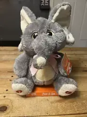 Toymazing Peek-A-Boo Ear Flapping Singing 13” Plush Elephant NWTs Works!