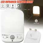 Plug In PIR Motion Sensor Hallway Plug Socket LED Night Light Room