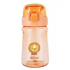 400ml/550ml Drinking Bottle Scratch-proof Decorative Cartoon Print Bpa Free