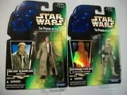 Star Wars The Power of The Force LUKE SKYWALKER HOTH & HAN SOLO ENDOR Collect 1