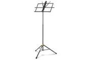 Hercules 2 Section EZ-Glide Foldable Tripod Stand Holder for Music Sheet Black