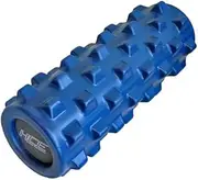 HCE Foam Roller for Physical Therapy & Exercise - Textured Muscles EVA Foam Roller Extra Firm High-Density Roller Stress Relief Deep Tissue Muscles Massager - Pre & Post Workout, Sciatic Nerve Physio Massage Therapy Foam Roller (36cm x 11cm)