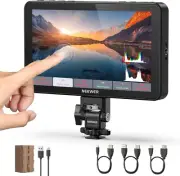 7" Camera Field Monitor 2000nit HD 1920x1080 IPS Touch Screen with 3D LUT 4K H