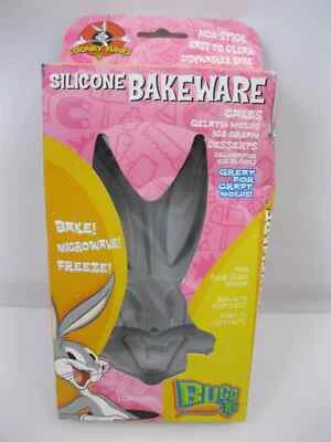 Bugs Bunny Silicone Bakeware Looney Tunes Non Stick Mold Bake Microwave Freeze