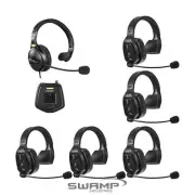 Saramonic WiTalk5 WT6S Full-Duplex 6-Person Wireless Single-Ear Headset Intercom